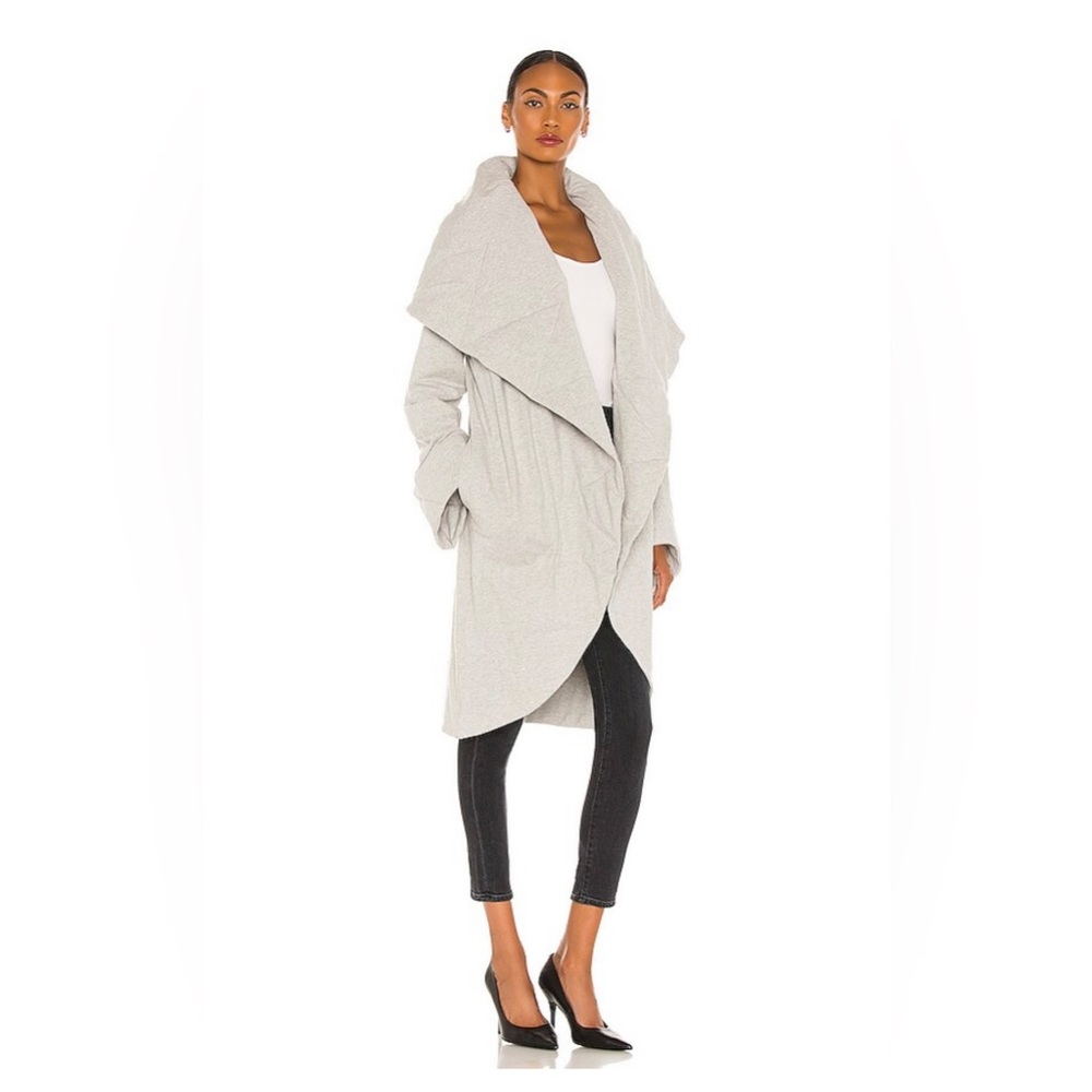 Norma Kamali Shawl Collar Coat